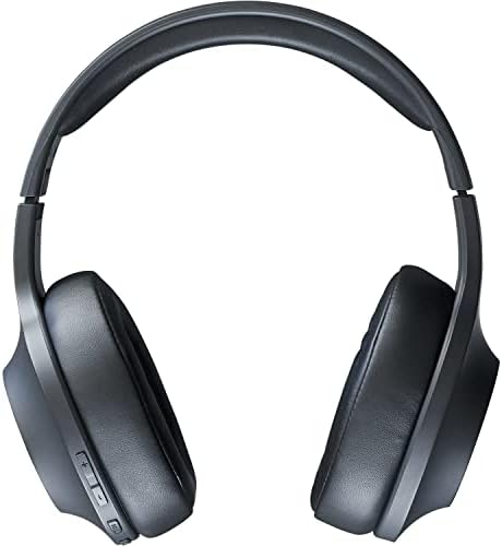 Fones de ouvido sem fio do Nokia Essential - Universal Bluetooth - 40 horas de reprodução - couro macio sobre a orelha com faixa