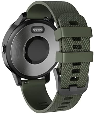 Irjfp Silicone Substacement Watch Strap for Garmin Vivoactive 3 Pulseira inteligente para Garmin Forerunner 245 645M Suunto 3 Fitness Watch
