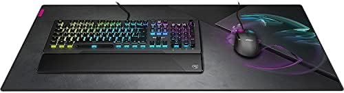 Roccat Sense Icon XXL PC Gaming Mousepad, Rubrografia que não desliza, Arte personalizada, superfície de pano tratada com