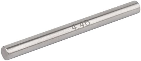 Aexit 4,46 mm x pinças de 50 mm GCR15 Haste cilíndrica Verificação de pin de dialolas de medição de medição de pinças
