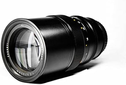 Zhongyi Mitakon Creator 135mm f/2.5 Lente Fios completa para a câmera de montagem Fuji GFX
