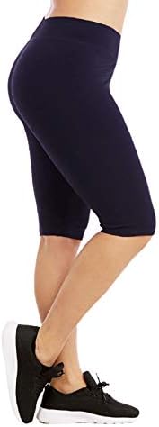 I & S Mulheres de algodão de algodão shorts de algodão Leggings Exercício de Yoga Yoga Boyshorts Ativo -