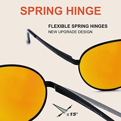 Amorays Bifocal Sunglasses para mulheres e homens 2 Pacote Retro UV400 Sun Readers com óculos de dobradiça de primavera