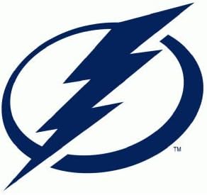 NHL Tampa Bay Lightning Circle Bolt Decalque estático pequeno