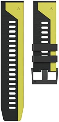 Dfamin Sport Silicone Watch Band Band Strap para Garmin Fenix ​​6x 6 Pro 5x 5 mais 3 HR Smartwatch 22 26mm EasyFit