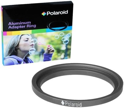 Polaroid Step-up Aluminium Adapter Ring de 46 mm a 58 mm Tamanho do filtro