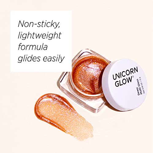 Unicorn Glow orvalho Multi Gloss 01 Sand - Marcador de brilho de rosto