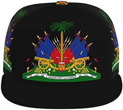 LVGOOKI Bandeira Haitiana Bandeira Baseball fofo Haiti Haitian Flag Baseball Cap Hat para Mulheres