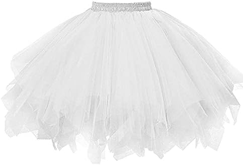 A adolescente feminina da década de 1950 vintage Tutu Tulle Papticoat Ballet Scuria Salia Dançante Pleated