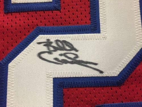Autografado/assinado Billy Cunningham Philadelphia Red Basketball Jersey JSA COA