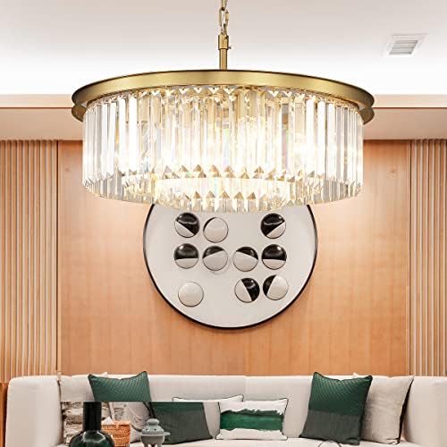 Lustre de cristal lt-vt moderno lustre de lustre de ouro de luxo lustres de teto para jantar quarto de sala de estar 9 luzes de