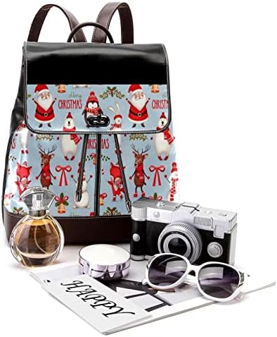 Mochila de viagem VBFOFBV, mochila de laptop para homens, mochila de moda, Animal Feliz Natal