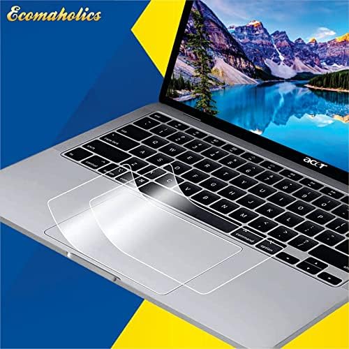 Capa de protetor para laptop Ecomaholics Touch Pad para Lenovo Yoga C740 Laptop de 15,6 polegadas, pista de pista transparente PROTECTOR DE PLAFE DE PELA DE PELA SCROTH RESISTÊNCI