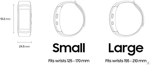 Samsung Gear Fit2- Blue, pequeno