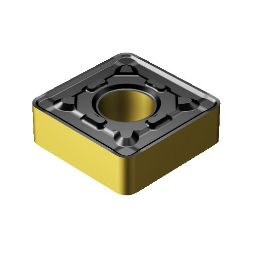 SANDVIK COROMANT SNMG 866-PR 4335 T-MAX P Inserção para girar, carboneto, quadrado, corte neutro, 4335 grau, Ti+al2O3+TIN, Tecnologia de revestimento de inveio