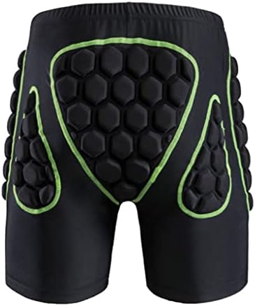 Bylia shorts acolchoados protetores quadril e calcinha de proteção de protetora para skate Snowboboard futebol de futebol