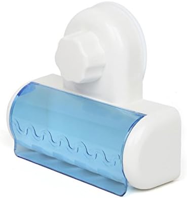 Suportes de escova de dentes doiTool 5 prateleiras de dentes de dentes de sucção montadas na parede para banheiro banheiro