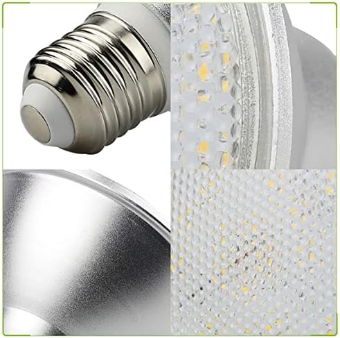 PAR38 Lâmpada de inundação LED E26 18W, 4-PACK Branco macio 3000K, Dimmable e IP65 Bulbos de inundação de alumínio IP65 Luzes, AC110-130V, 1800 lúmens, ângulo de feixe de 120 °