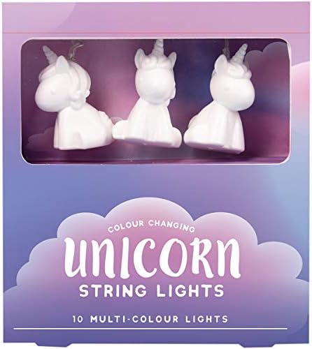 IsCream Fizz Creations Alteração da cor 10 Unicorn Light 78,75 Longa Bateria Luz de Bateria Luz String