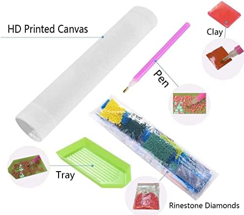 Kits de pintura de diamante 5D DIY para adultos, café velho para adultos para relaxamento e decoração de parede em casa