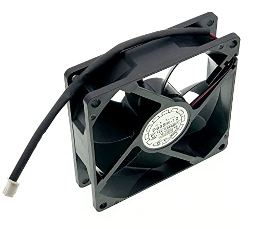Leyeydojx novo ventilador de resfriamento de estojo compatível com y.l.fan d90sh-12 dc 12V 9,6W 0,80A 9025 Tamanho: 90 * 90 * 25mm 2 fios.