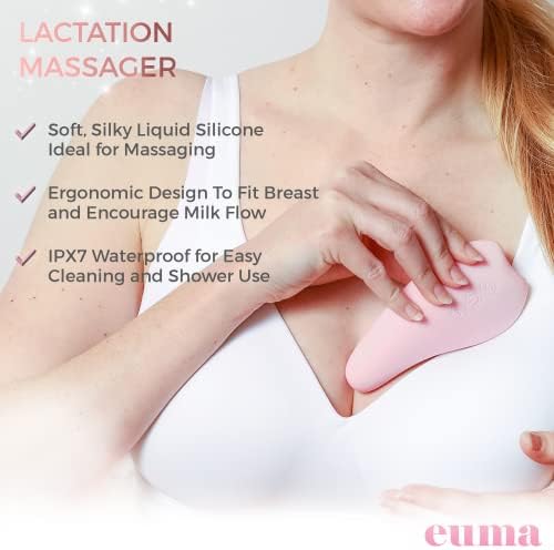 EUMA Love AMMATEFEDING Essentials Support Kit para Moms-enfermagem- Massageador de lactação com calor e terapia