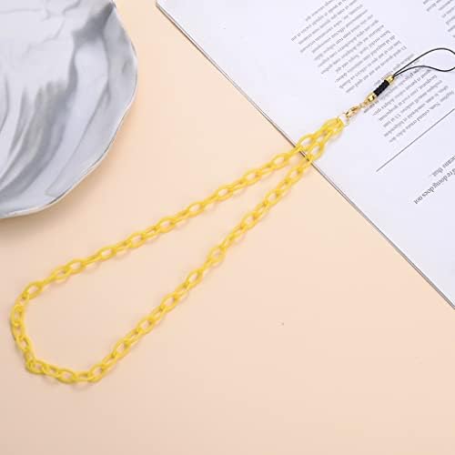 Lepsjgc cadeia telefon celular celchain strap anti-perdão jóias de cordão pendurado em aproximadamente 30 cm