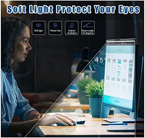 Monitore a barra de luz, lâmpada de monitor de computador, lâmpada de mesa de LED, lâmpadas de mesa de grampo, lâmpadas