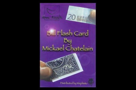 Cartão Flash de Gimick Magic Bill por Mickael Chatelain