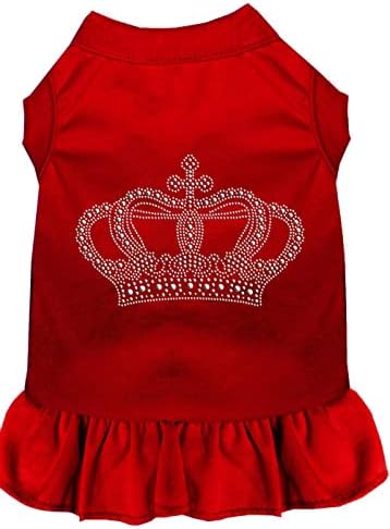 Mirage Pet Products Rhinestone Crown Dress, xx-grande, roxo