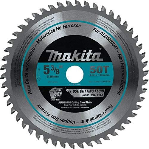 Makita A-95940 5-3/8 Corte de alumínio com ponta de alumínio Blade