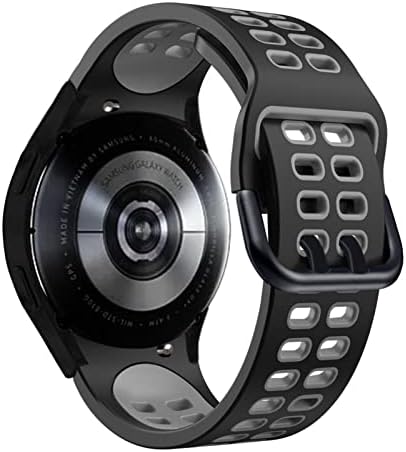 Pulseira de silicone oficial de 20 mm de 20 mm para o samsung Galaxy Watch4 Classic 46 42mm/44 40mm Smartwatch Ridge Sport Bracelet Watch Band Correa