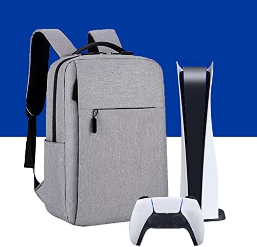 Bolsa de viagem de mochila de grande capacidade para discos de console de jogos/versões e controladores digitais Múltipla proteção para