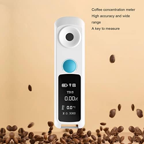 Densitômetro de café PLPLAAOO, detector de densidade de café digital de 350mAh medidor de umidade digital, DFT -F10V55H23