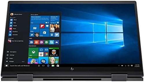 Laptop HP Envy X360 2-em-1, 15,6 na tela sensível ao toque do FHD, AMD Ryzen 7 5700U, RAM de 12 GB, 512 GB NVME SSD, teclado