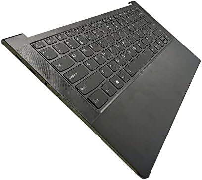 Teclado de substituição de laptop Compatível para Lenovo Ideapad Slim 9 14itl05, 9-14itl05 Layout nos EUA LIGADO BENVIDO SN20Y70452