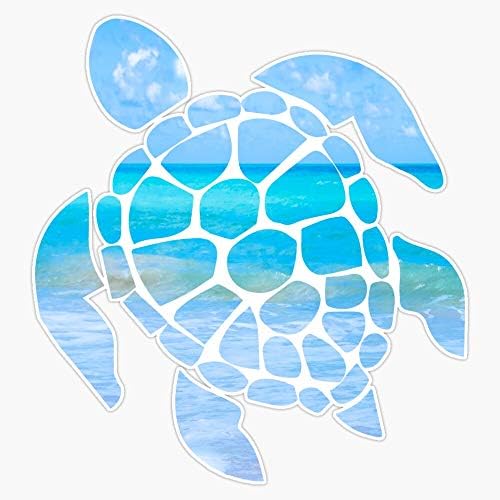 Tartaruga marinha Vinil adesivo impermeável Decal