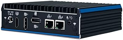 Mini PC sem fã de Hunsn, computador industrial, Intel Celeron J4125, BX02, COM, HDMI, 2 X DP, SIM SLOT, 2 x LAN, Vesa Mount, Wol, PXE, Watchddg, Barebone, sem RAM, sem armazenamento, sem sistema