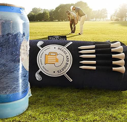 Manga de cerveja mais refrigerada com bolsa de golfe atualizada com montanhas -russas de resfriamento de gelo - luva de cerveja