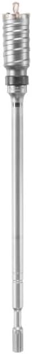 Bosch HC8006 Spline Rotary Hammer Core Bit com design de onda, prata, 1-3/4 pol. x 22 in.