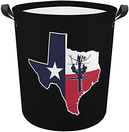 Esboço do estado do Texas com o atacante da bandeira Oxford Clowda