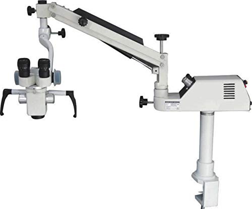 Microscópio dental Operando a mesa de parede portátil portátil de Microscópio segurando 3step