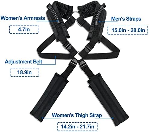 Hoiciey Couples Swing Sex Swing, Slings de amor para adultos com tiras ajustáveis, conjunto de escravidão ajustável,