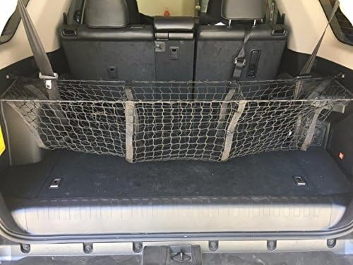 Pozel Black Black Storage Cargo Net para Dodge Durango