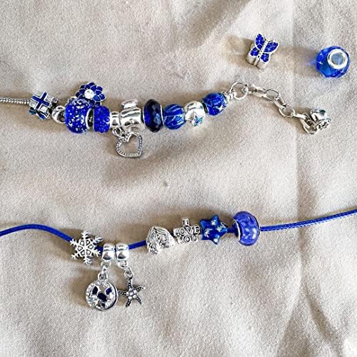Mjarttoria Blue Jewelry Advento Calendário 2023 para meninas jóias de mulheres azuis 24 dias de Natal Countdown Inclui Blue