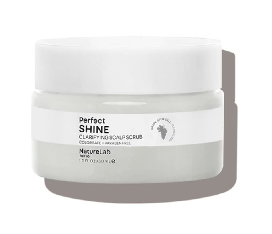 NatureLab Tóquio Perfect Shine esclarecendo o couro cabeludo: shampoo 2-em-1 e tratamento de cabelo para esclarecer e remover o acúmulo de produtos para imenso brilho i 1 oz / 30 ml
