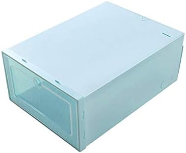ANNCUS 3 PCS Caixa de armazenamento à prova de poeira transparente pode ser sobreposta ao gabinete de sapatos combinado Tipo de gabinete