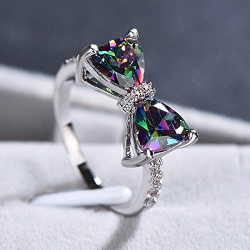 anéis de moda para mulheres tamanho 7 anel anéis de diamante Presente de personalidade do presente de moda feminina Creative Trendy