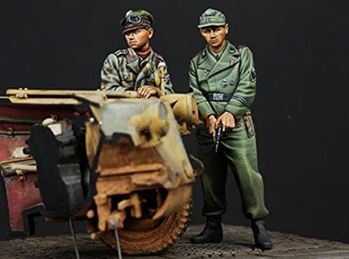 Goodmoel 1/35 Segunda Guerra Mundial Soldado Alemão Soldier Soldier Model Kit/Kit em miniatura não montado e sem pintura/YH-3046