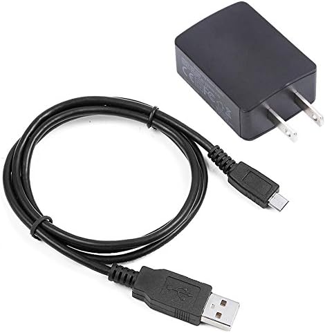 Adaptador de carregador de energia AC/CC + cabo de cabo USB para Samsung Galaxy Tab 4 7.0 SM-T230NU Tablet PC